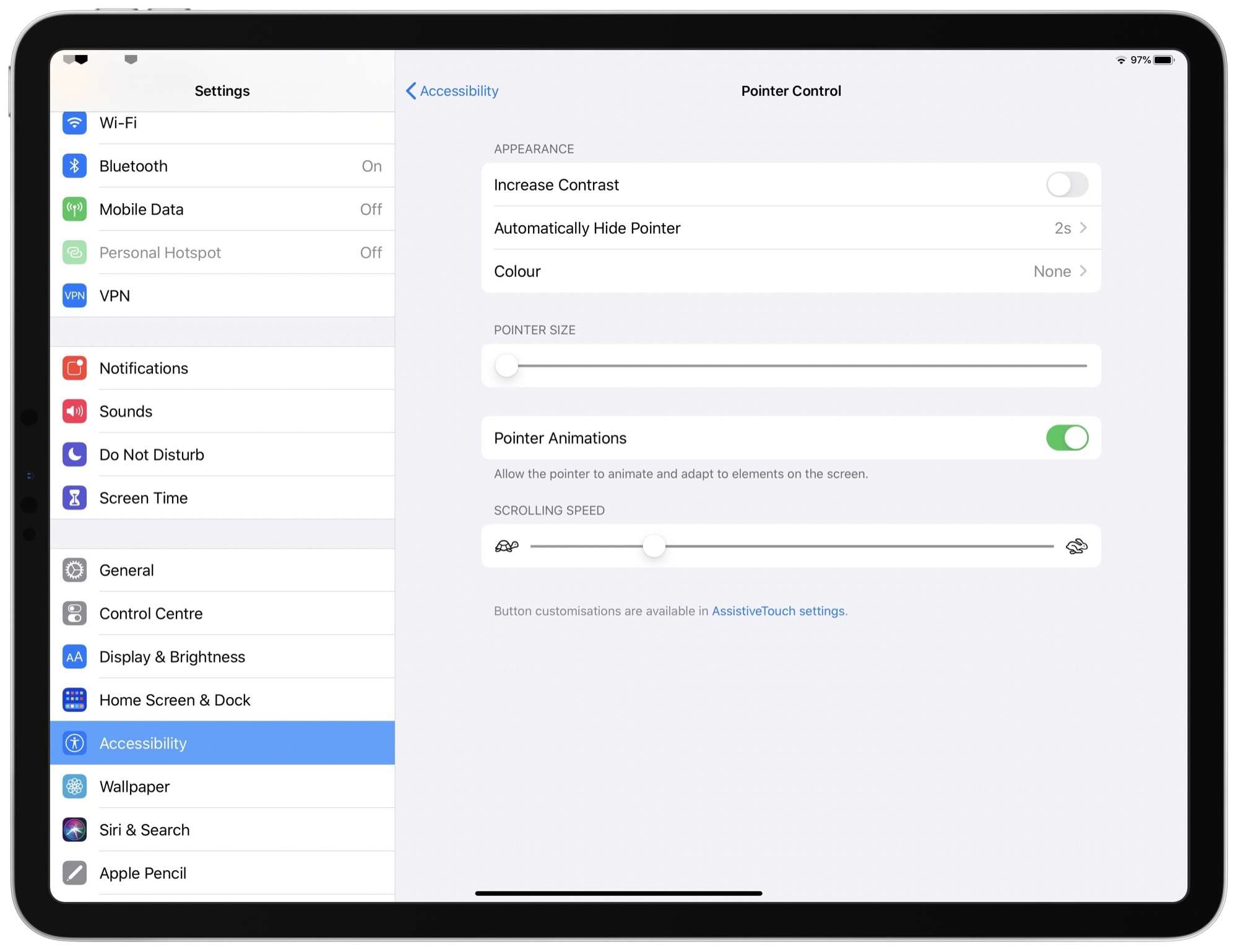 iOS 13.4 and iPadOS 13.4 - Pointer Control