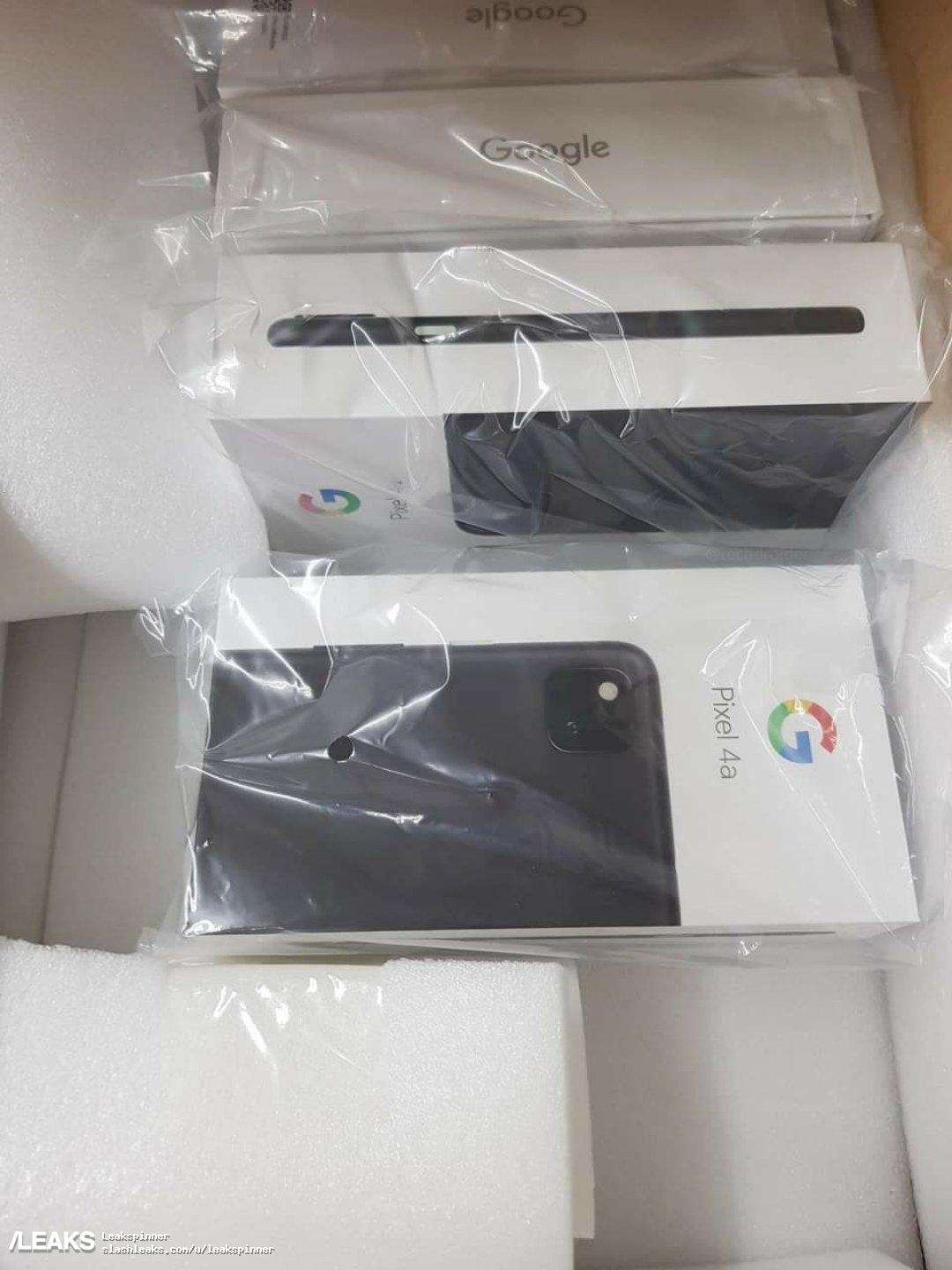 Google Pixel 4a Retail Packaging Leak