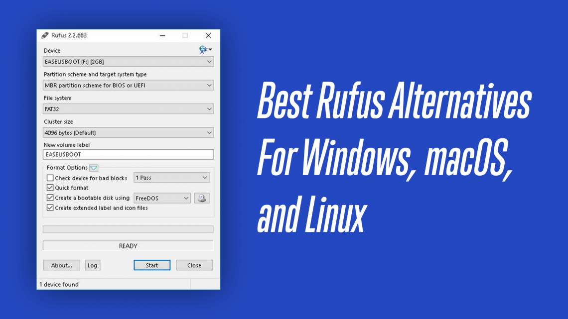 rufus for mac os