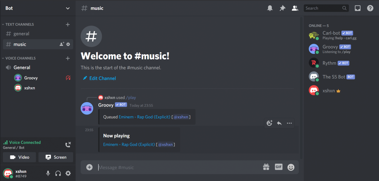 translate bot discord best text to say