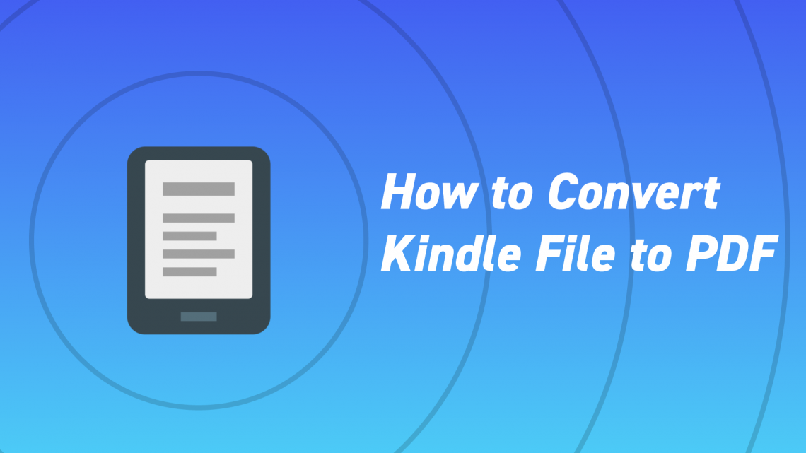convert kindle azw to pdf