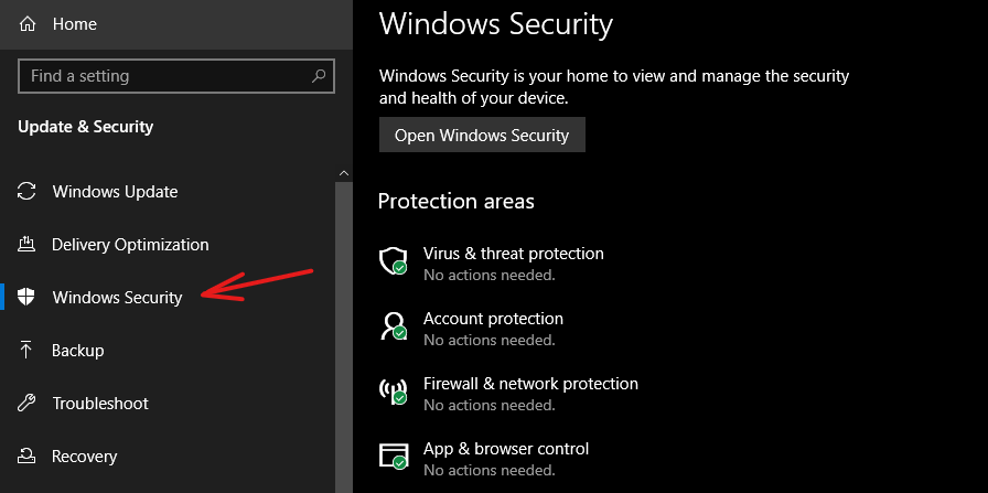how to turn on windows defender