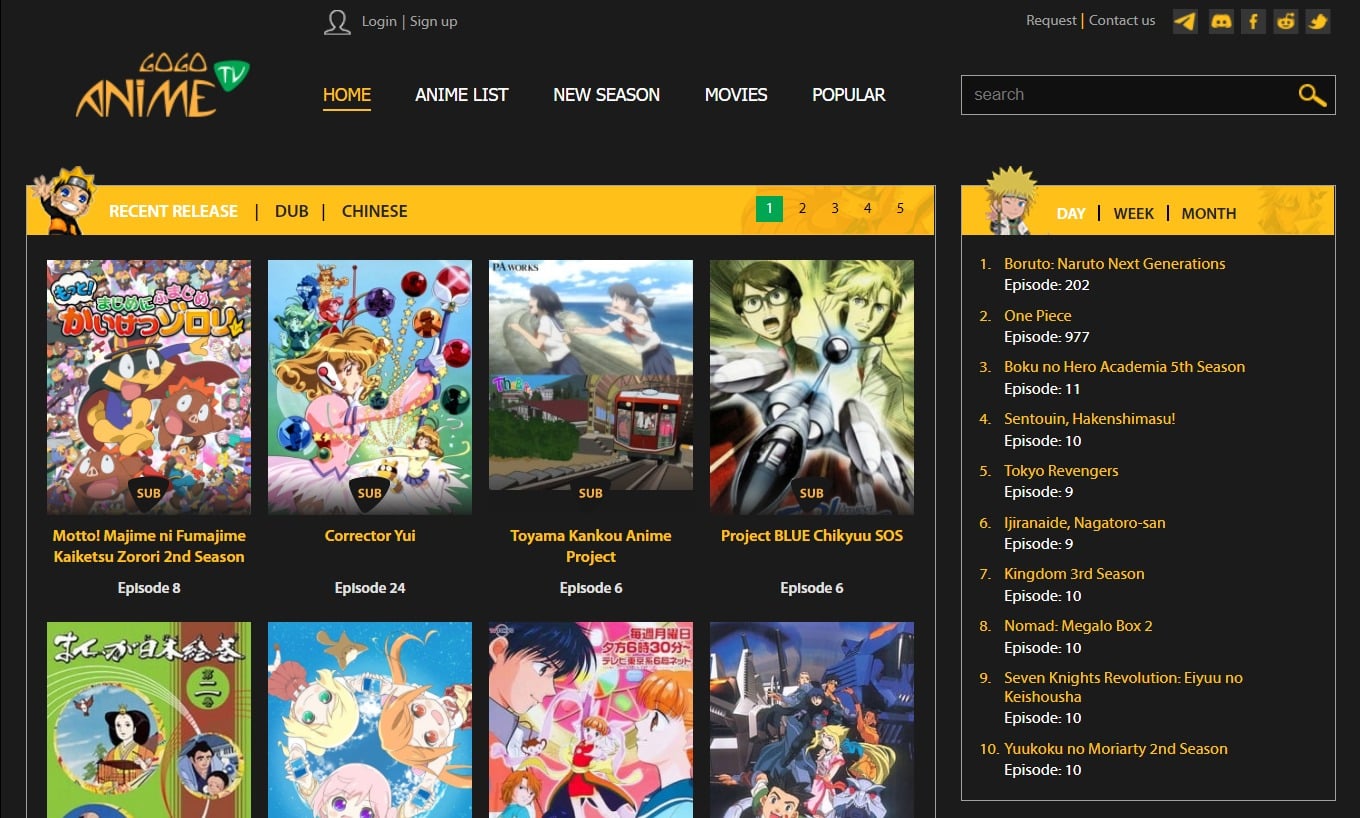 Best Anime Streaming Sites to Watch Anime Free - GoGoAnime