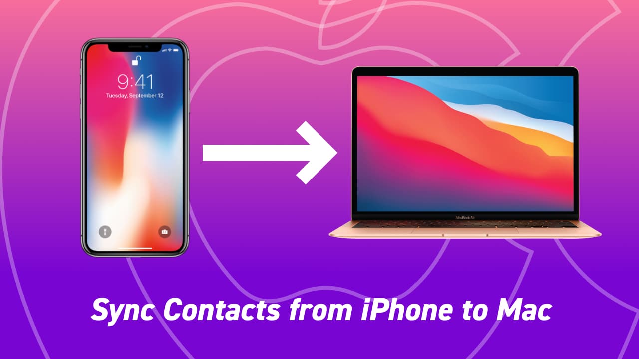 how do i sync mac contacts with iphone