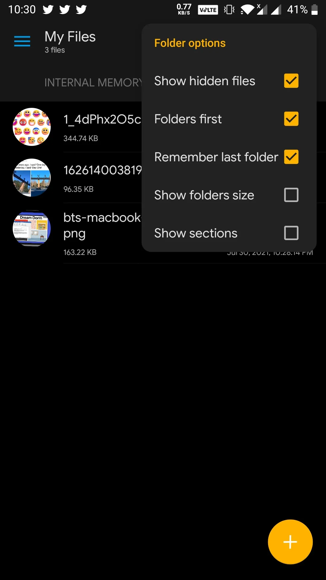 View Hidden Files and Folders in Solid Explorer - 02