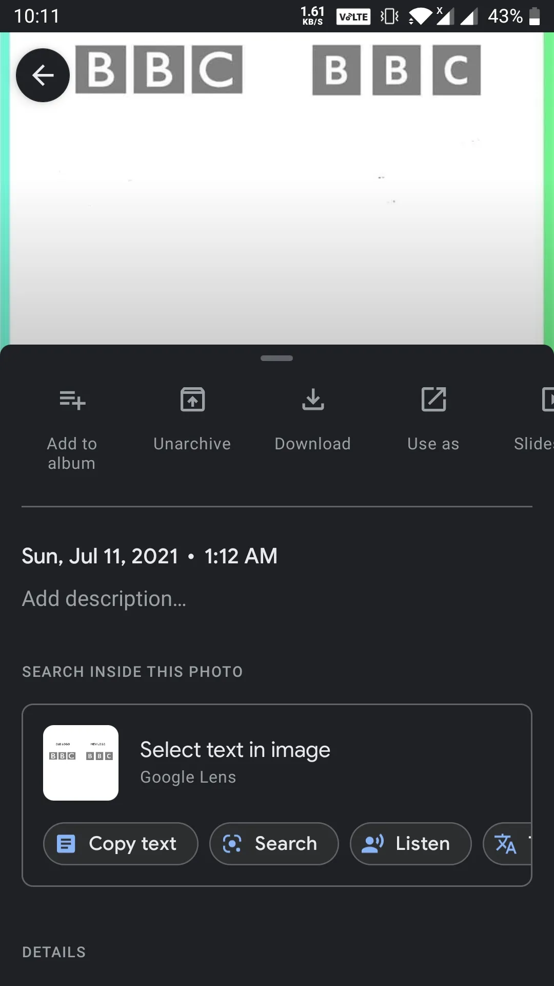 Unhide Photos in Google Photos from Archive - 03