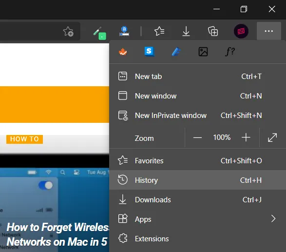 How to Restore Recently Closed Tabs on Edge (PC, Mac) - 02