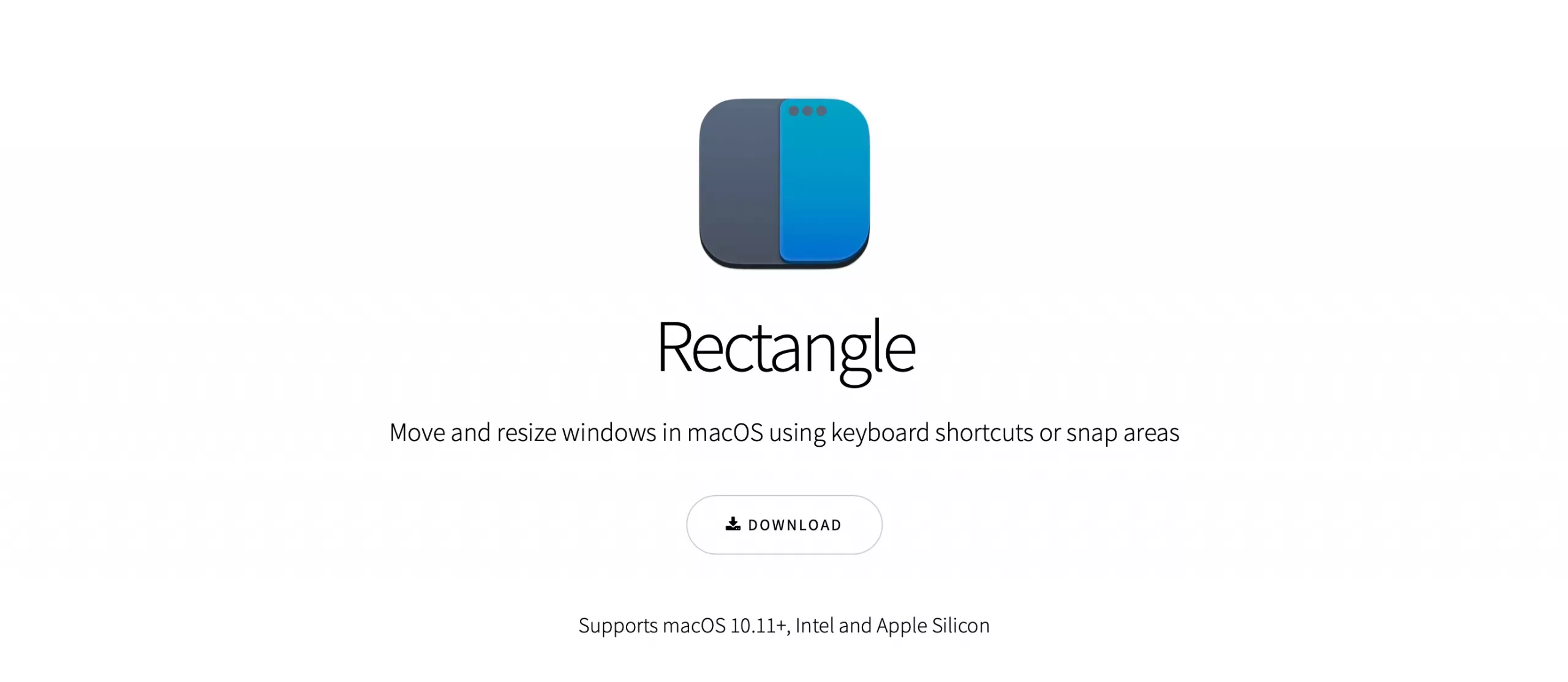 Rectangle App (rectangleapp.com)