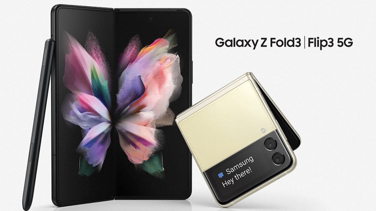 Samsung Galaxy Z Fold 3 and Galaxy Z Flip 3 5G