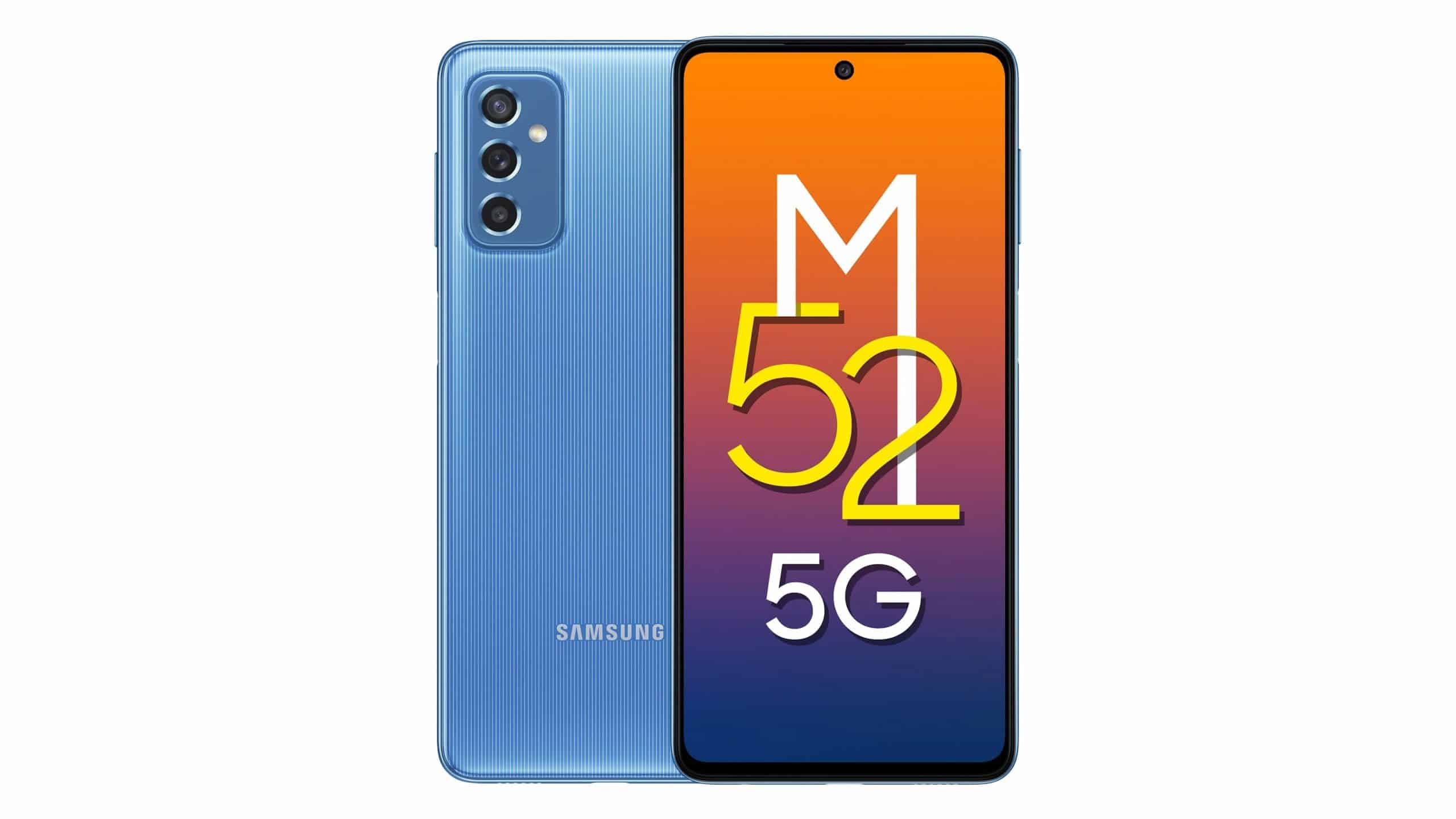 Samsung Galaxy M52 5G Icy Blue