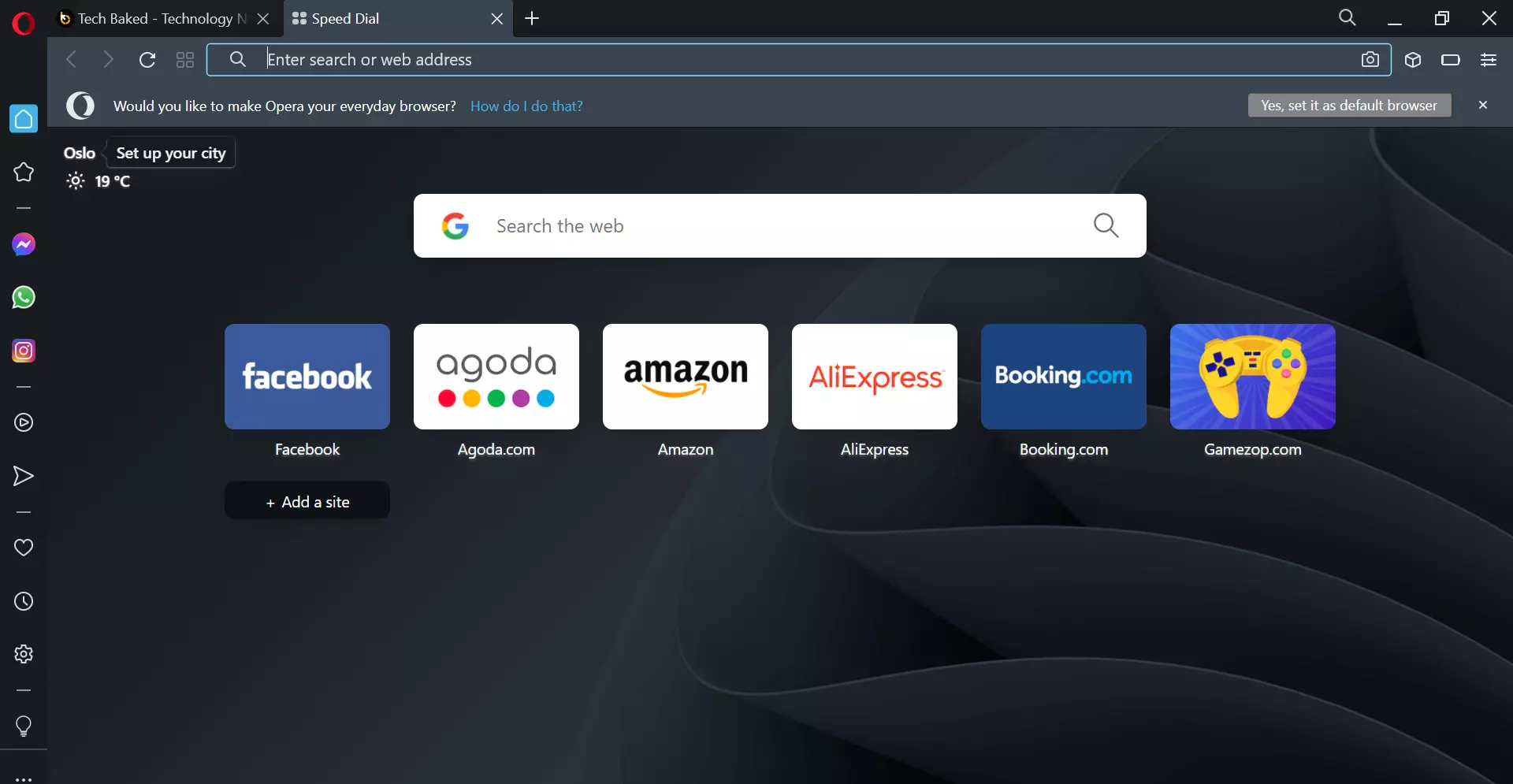 best browser for Windows 11: Opera