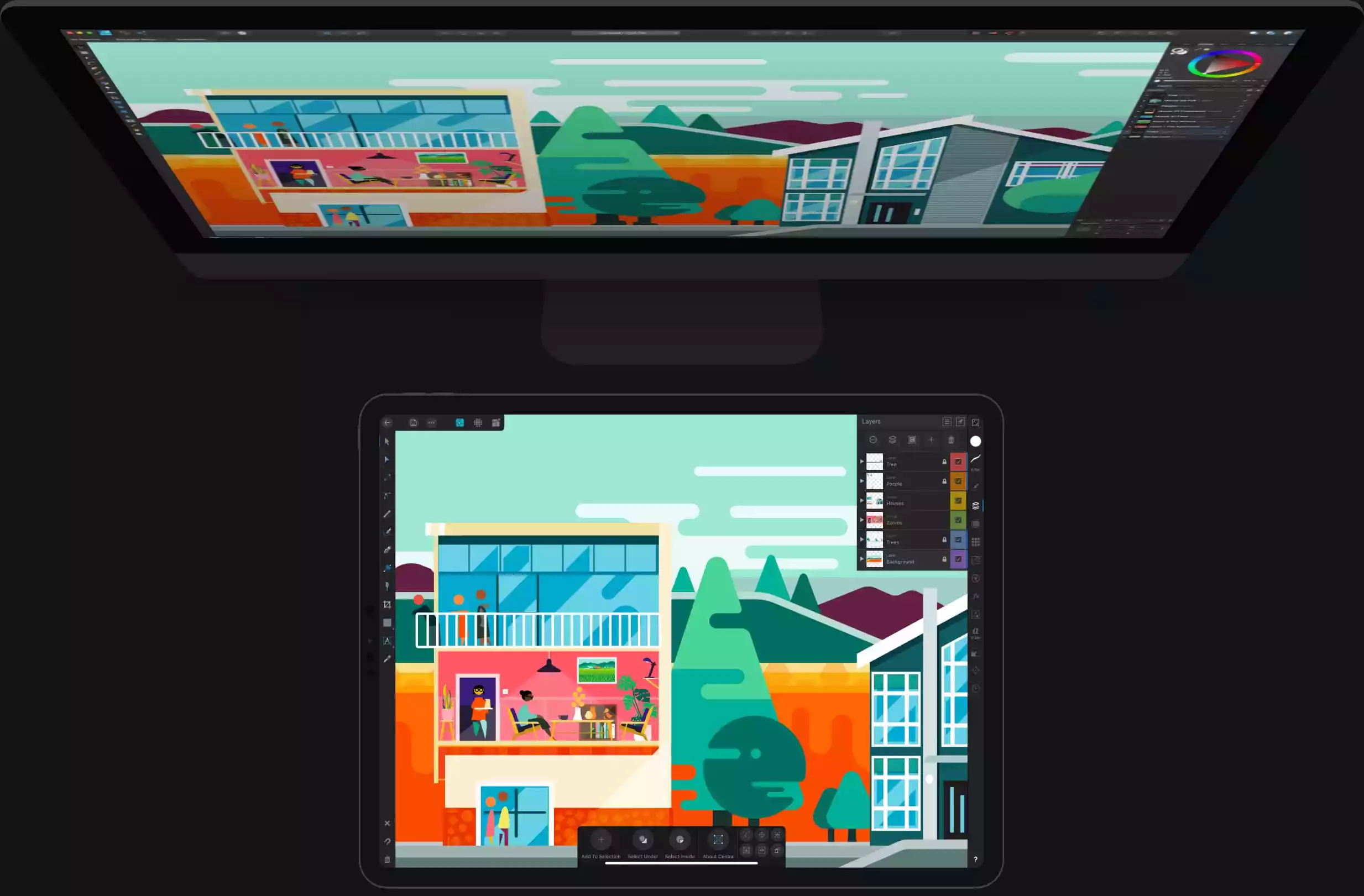 Drawing Apps for iPad: Affinity Designer