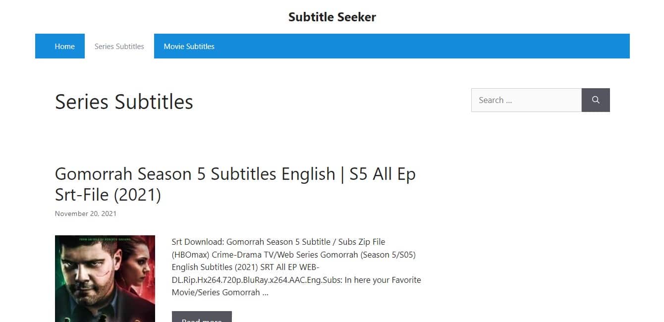 Subtitle Seeker - Subtitles for Movies