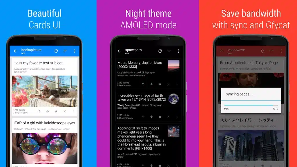Best Reddit apps for Android: Sync for Reddit