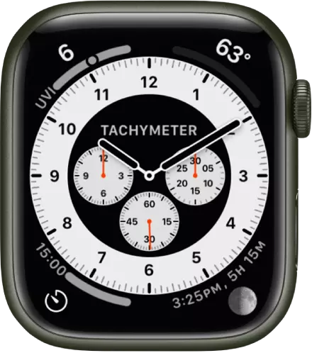 Best Apple Watch faces: Chronograph Pro