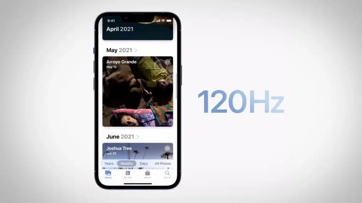 iOS 15.4 120Hz Refresh Rate Support for Applications