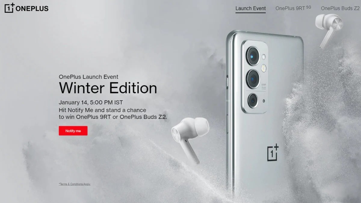 OnePlus 9RT (Winter Edition)