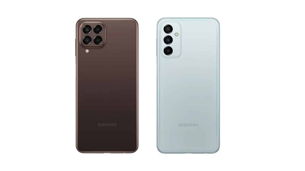 Samsung Galaxy M33 and M23