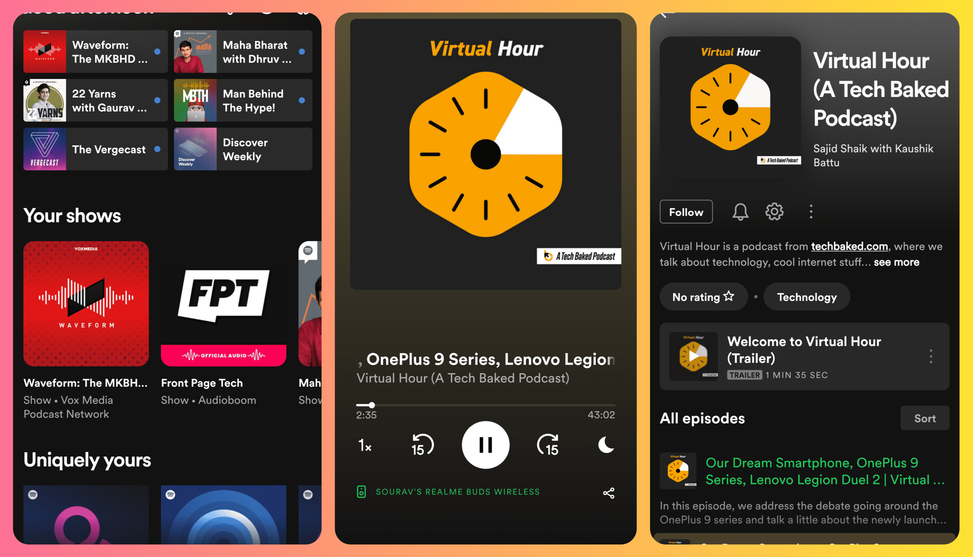 Spotify - best podcast app