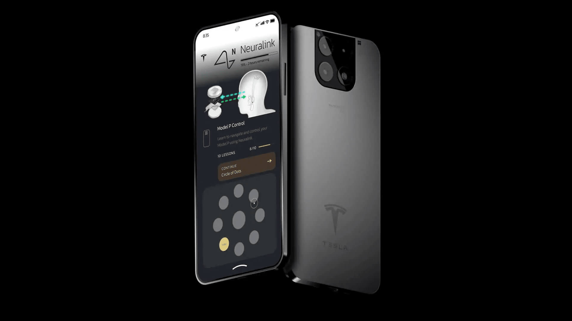 Tesla Phone (Model Pi)