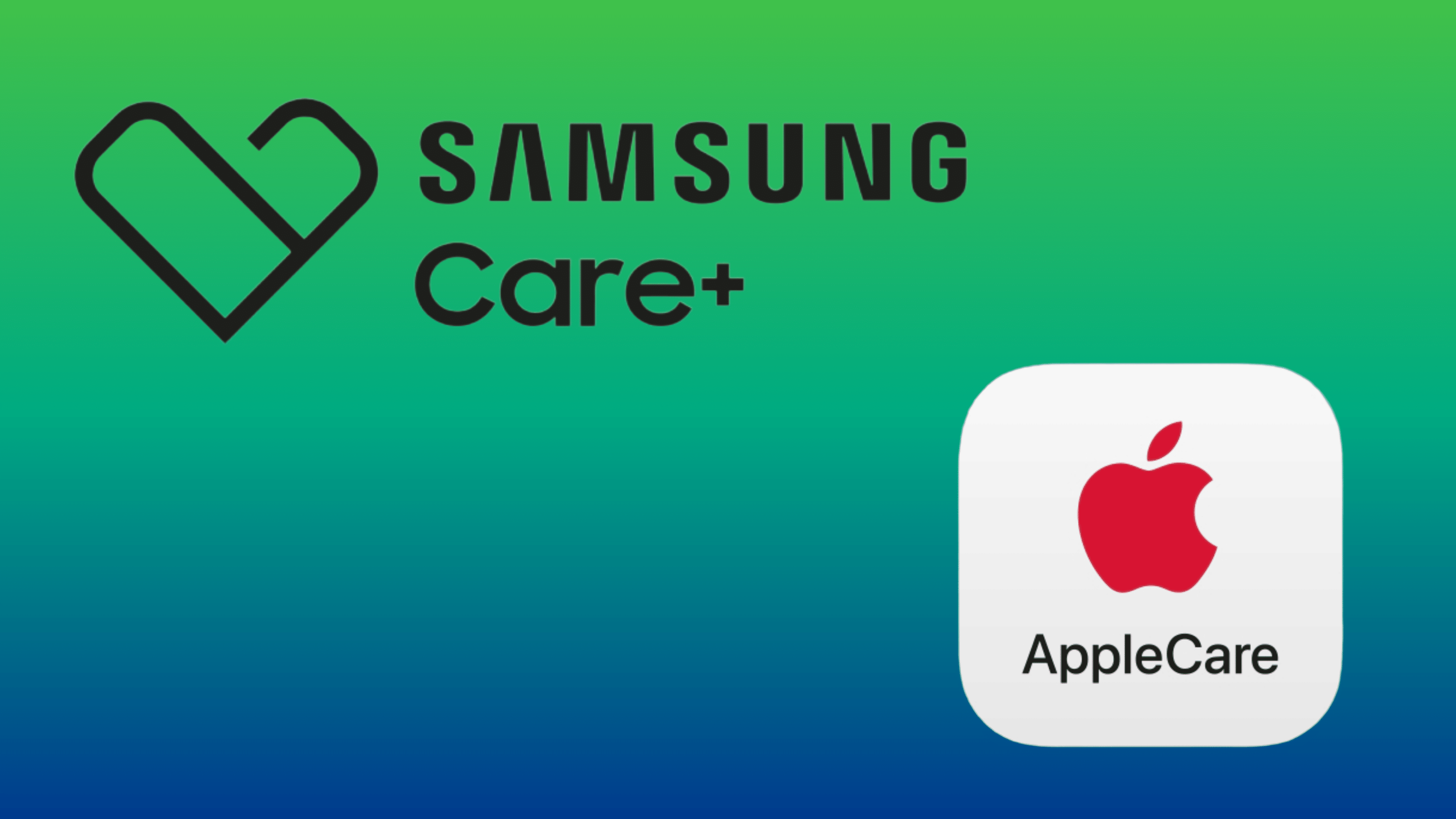 Samsung Care + and Apple Care