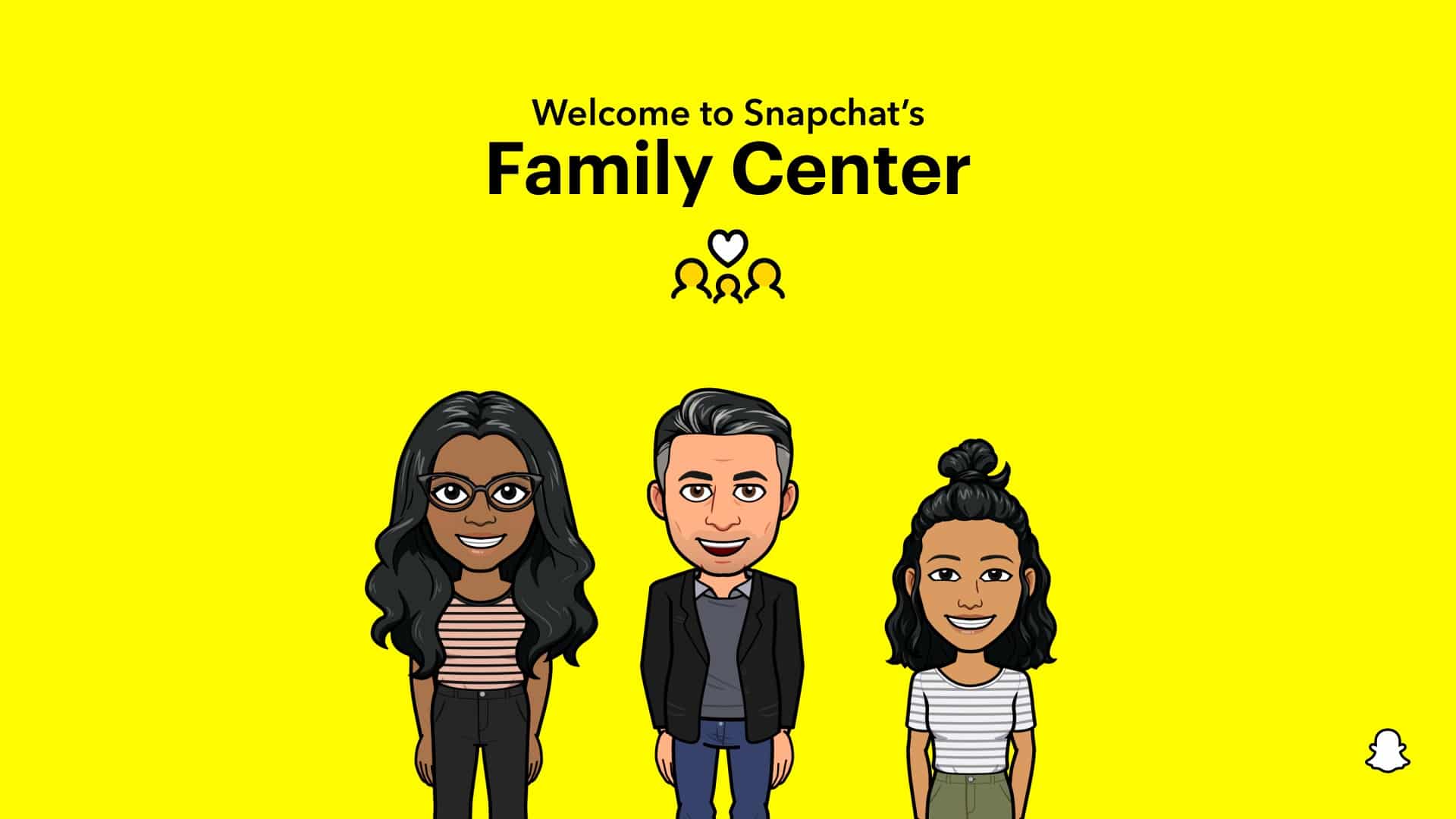 Snapchat Family Center Banner