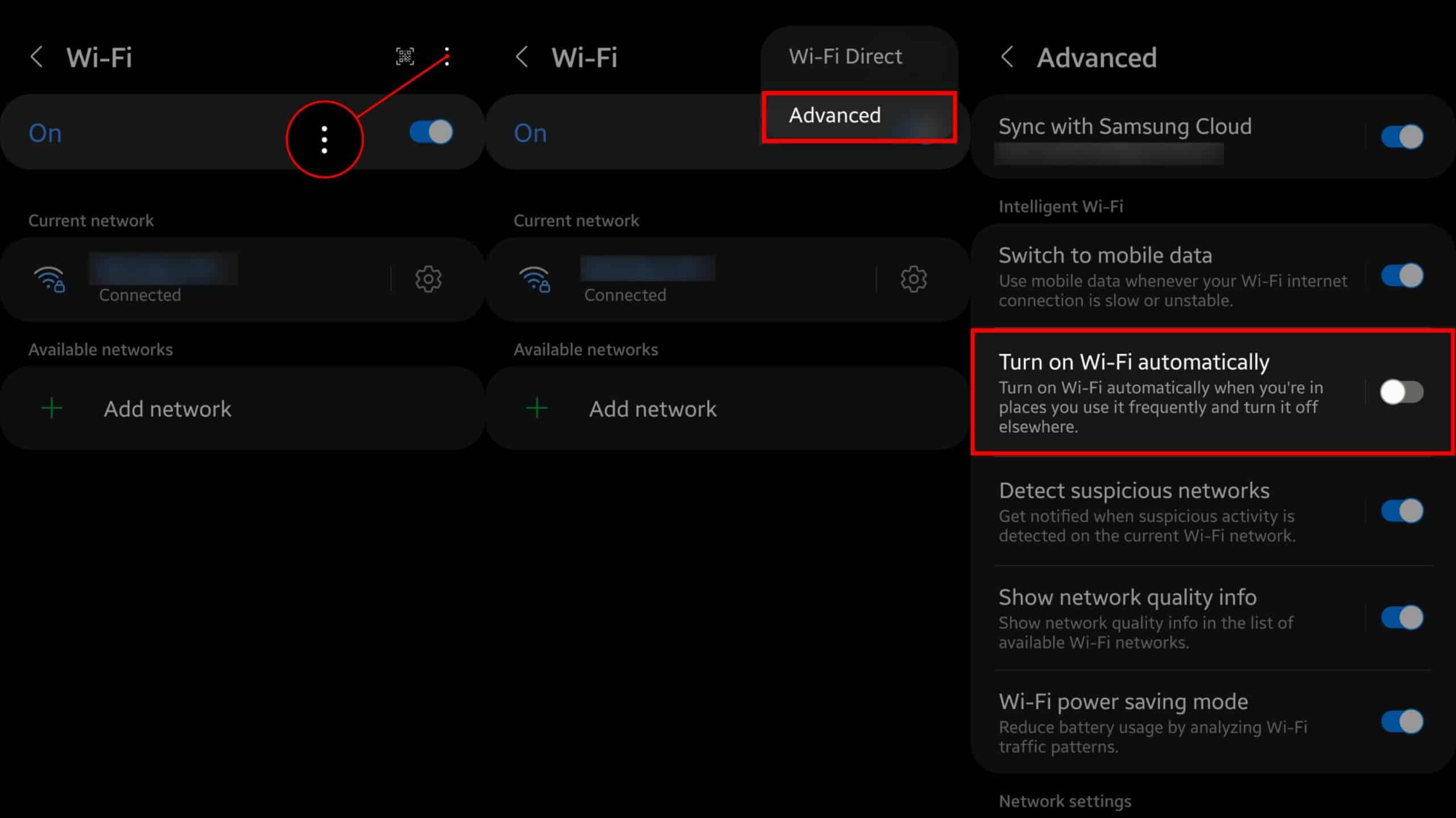 Disable WiFi Turning On Automatically