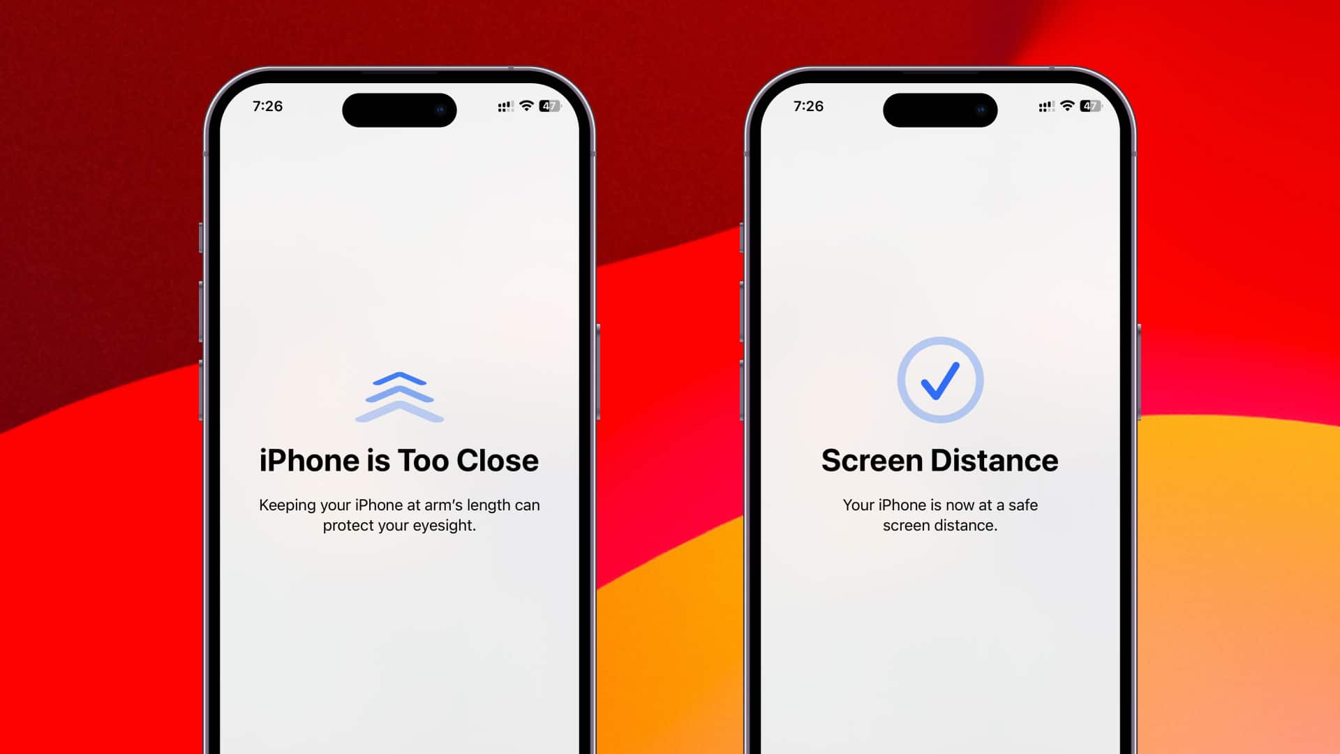 Screen Distance on iOS 17 Featured