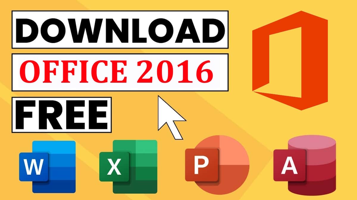 Microsoft Office 2016 free download