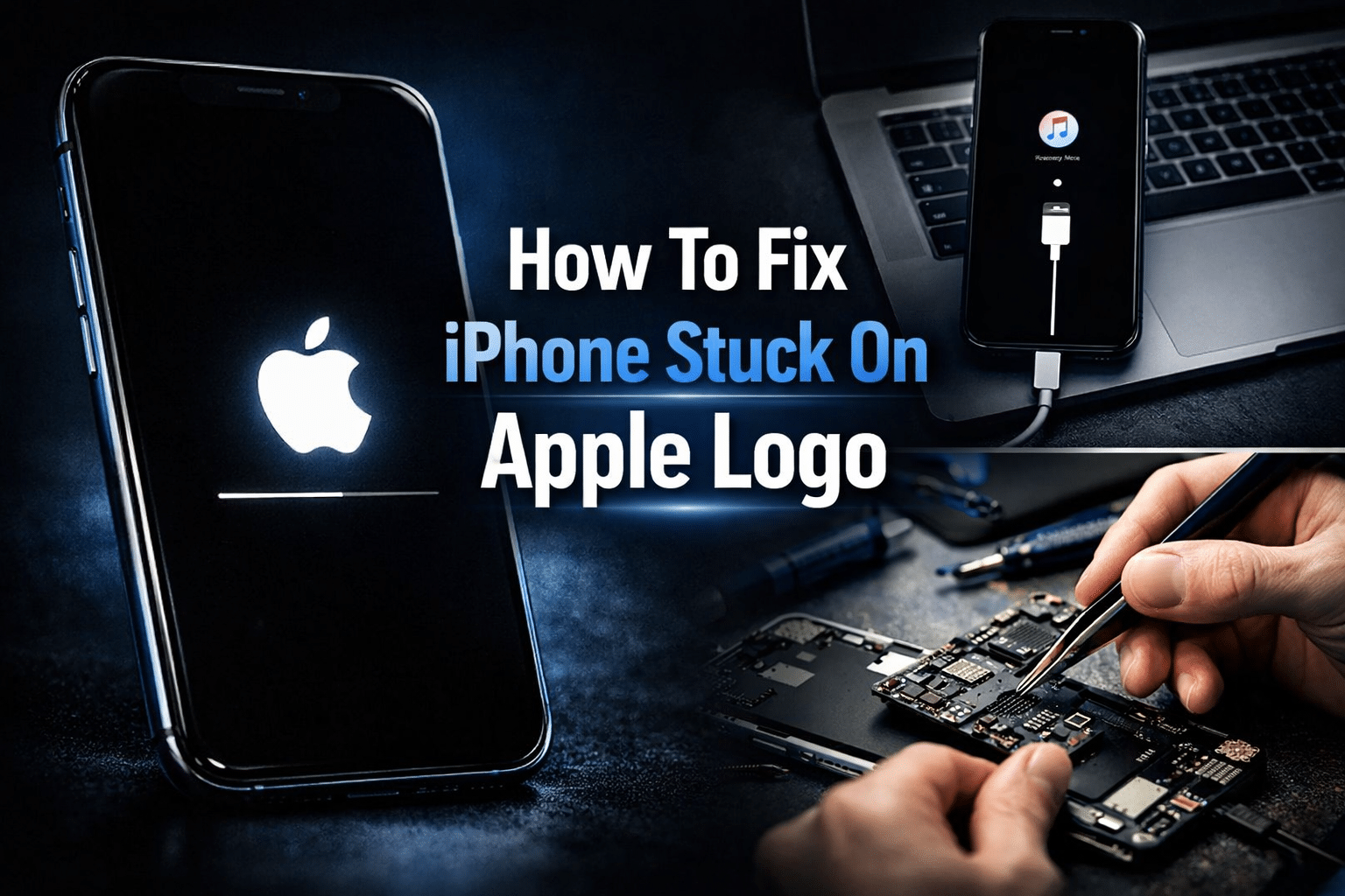 iPhone Stuck On Apple Logo