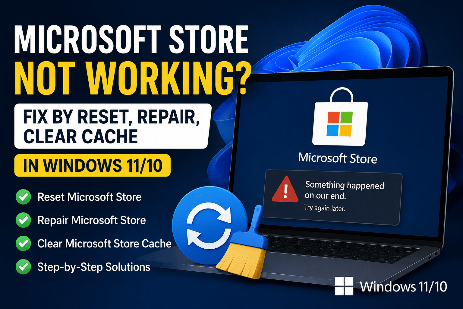 Microsoft Store Not Working Fix Reset