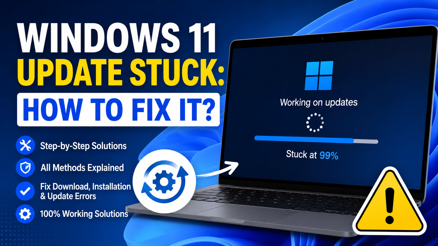 Windows 11 Update Stuck FIX